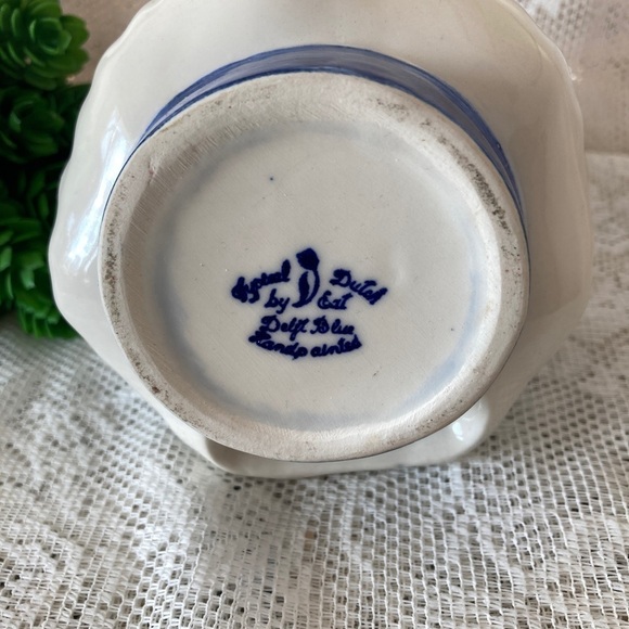 Price Drop …Vintage Delft Blue Christmas Tree Shaped Tea-light Holder - Picture 4 of 4